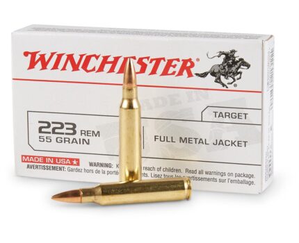 Winchester USA Ammunition 223 Remington 55 Grain Full Metal Jacket