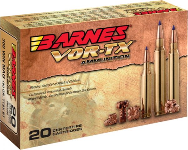 Barnes VOR-TX Ammunition 338 Winchester Magnum 225 Grain TTSX Polymer Tipped Spitzer Boat Tail Lead-Free Box of 20 Barnes VOR-TX Ammunition 338 Winchester Magnum 225 Grain TTSX Polymer Tipped Spitzer Boat Tail Lead-Free Box of 20