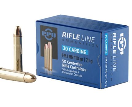 Prvi Partizan Ammunition 30 Carbine 110 Grain Full Metal Jacket Box of 50