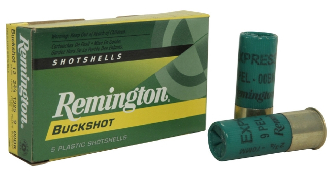Remington_Express_12_Gauge_2_3_4_inch_00_Buckshot_9_Pellets_5_Rounds_per_Box_Ammo_12B00_climags_for_sale_buy_20620_047700019604__59067